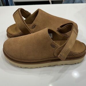 UGG Chestnut Goldenstar Clogs